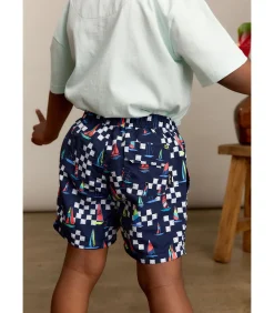 Zwemshort met bootjesprint
